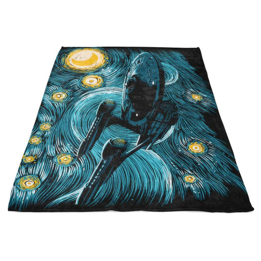 Starry Enterprise - Fleece Blanket
