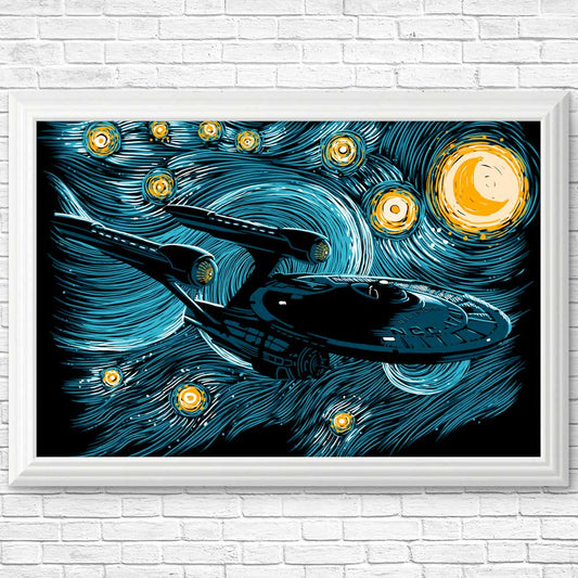 Starry Enterprise - Posters & Prints