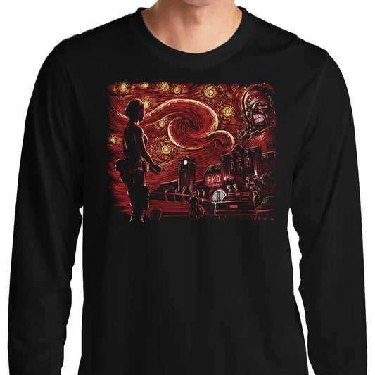 Starry Evil (Alt) - Long Sleeve T-Shirt