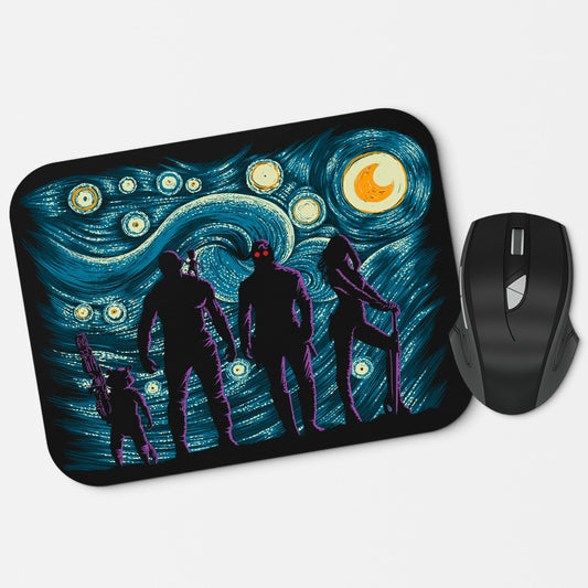 Starry Galaxy - Mousepad
