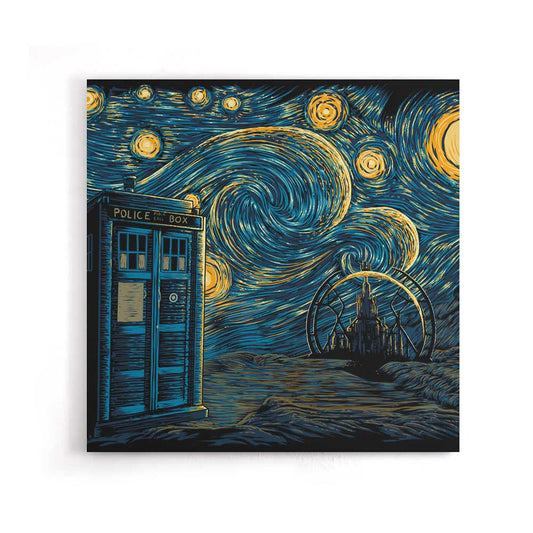 Starry Gallifrey - Canvas Print
