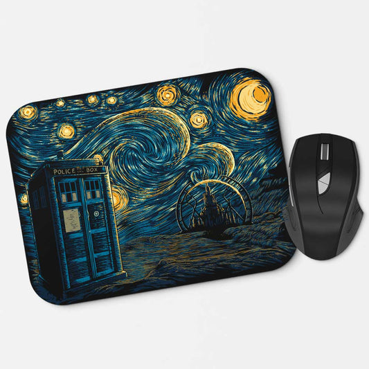 Starry Gallifrey - Mousepad