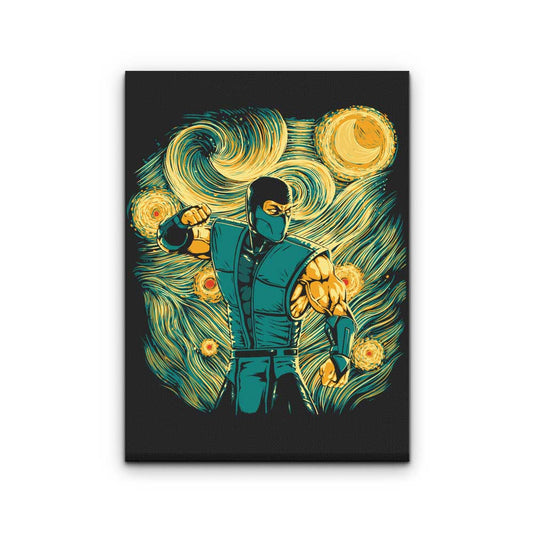 Starry Ice - Canvas Print