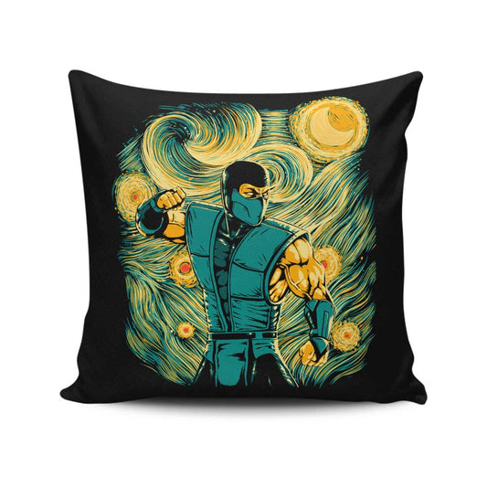 Starry Ice - Throw Pillow