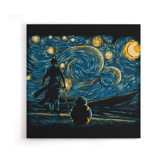 Starry Jakku - Canvas Print