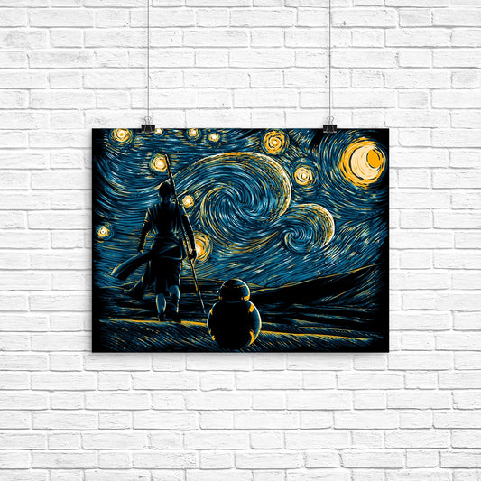 Starry Jakku - Poster