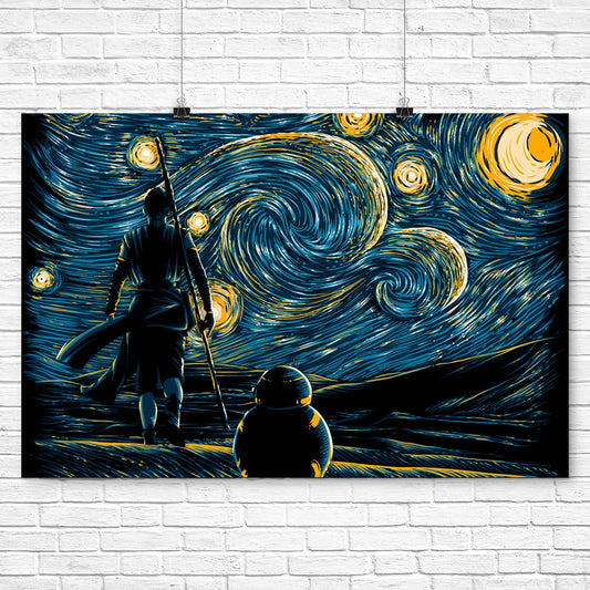 Starry Jakku - Poster