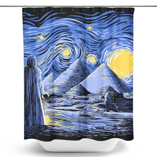 Starry Knight - Shower Curtain
