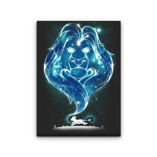 Starry Lost King - Canvas Print