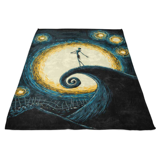 Starry Nightmare - Fleece Blanket