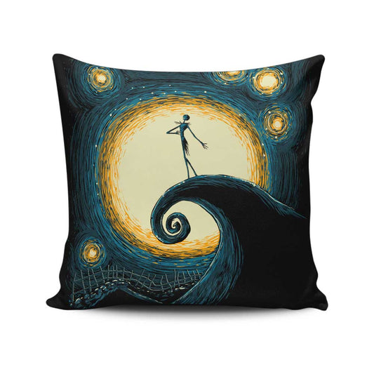 Starry Nightmare - Throw Pillow