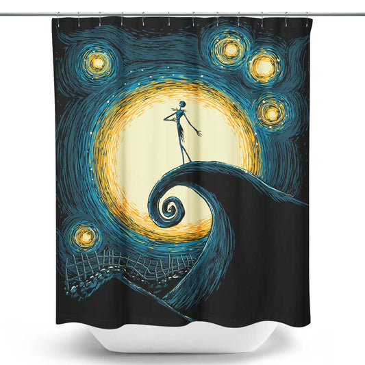 Starry Nightmare - Shower Curtain
