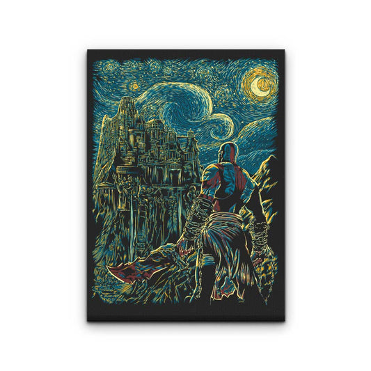 Starry Olympus - Canvas Print