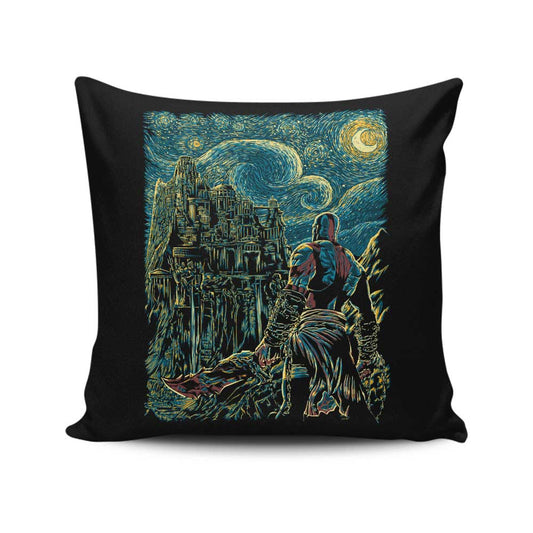 Starry Olympus - Throw Pillow