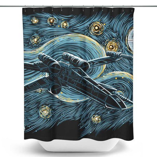 Starry Rebel - Shower Curtain