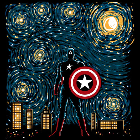 Starry Soldier - Throw Pillow