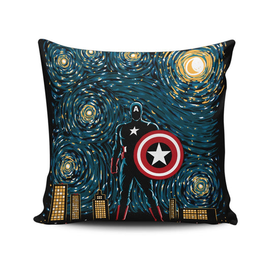 Starry Soldier - Throw Pillow