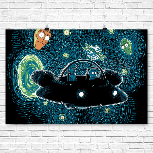 Starry Space - Poster