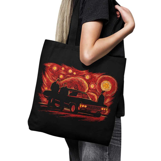 Starry Winchesters (Alt) - Tote Bag