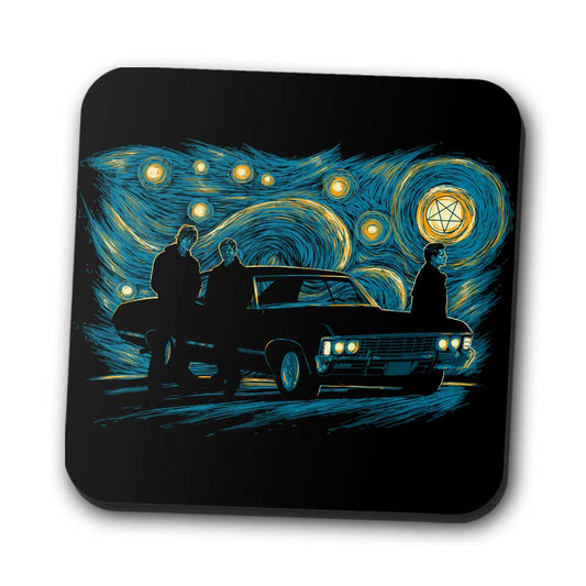 Starry Winchesters - Coasters