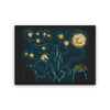 Starry Xenomorph - Canvas Print