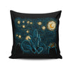 Starry Xenomorph - Throw Pillow