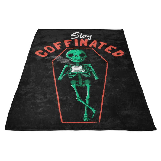 Stay Coffinated - Fleece Blanket