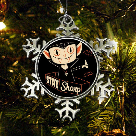 Stay Sharp - Ornament