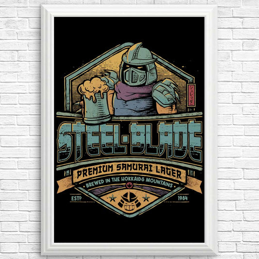 Steel Blade Lager - Posters & Prints