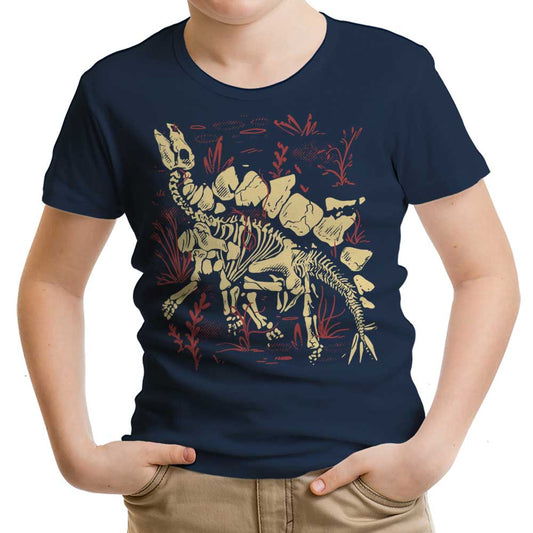 Stegosaurus Fossils - Youth Apparel