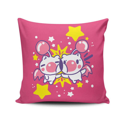 Stick Friends - Throw Pillow