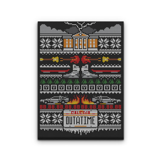 Stitched in Time - Canvas Print