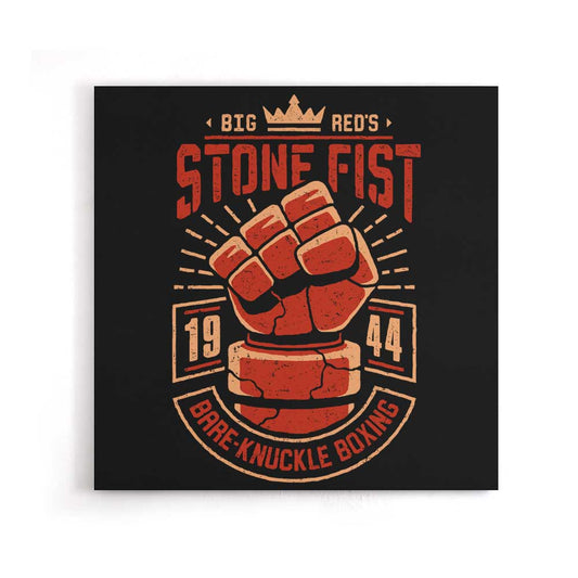 Stone Fist Boxing - Canvas Print