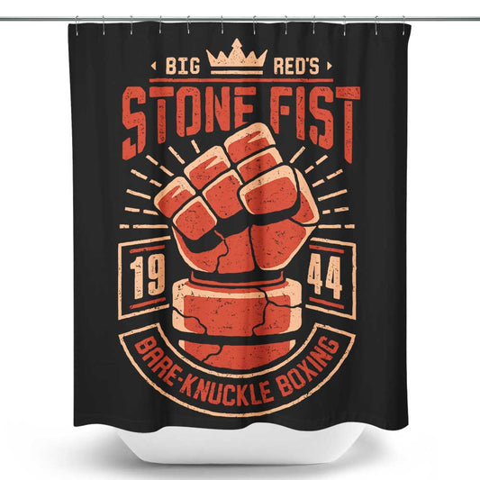 Stone Fist Boxing - Shower Curtain