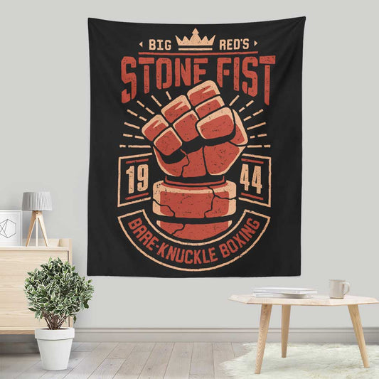 Stone Fist Boxing - Wall Tapestry