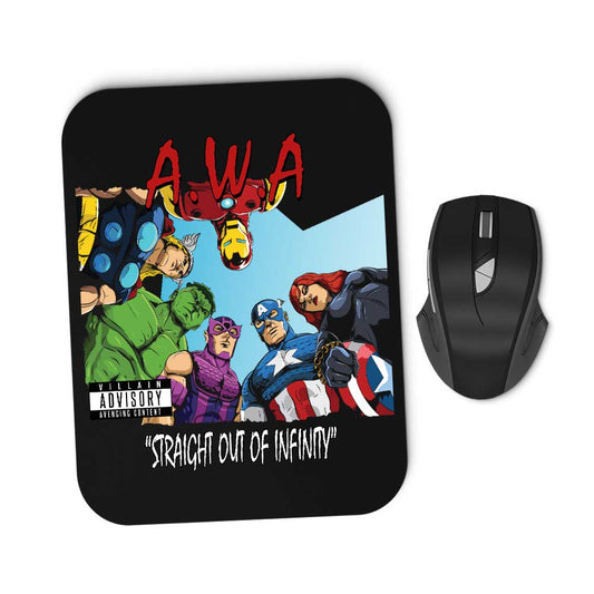 Straight Outta Infinity - Mousepad