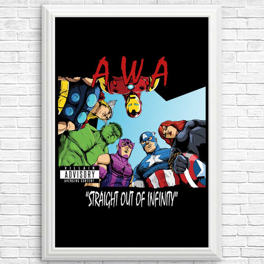 Straight Outta Infinity - Posters & Prints