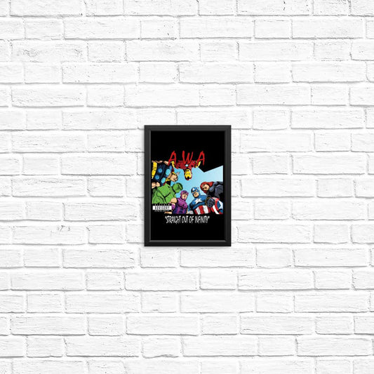 Straight Outta Infinity - Posters & Prints