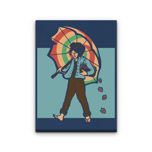 Strawberry Girl - Canvas Print