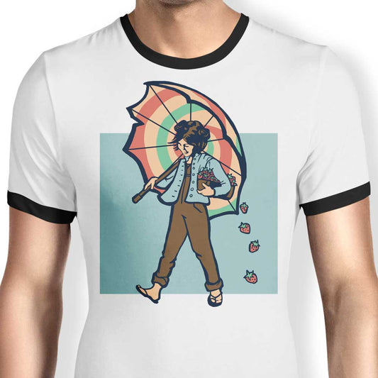 Strawberry Girl - Ringer T-Shirt