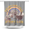 Street Cats - Shower Curtain