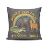 Street Dogs - Throw Pillow