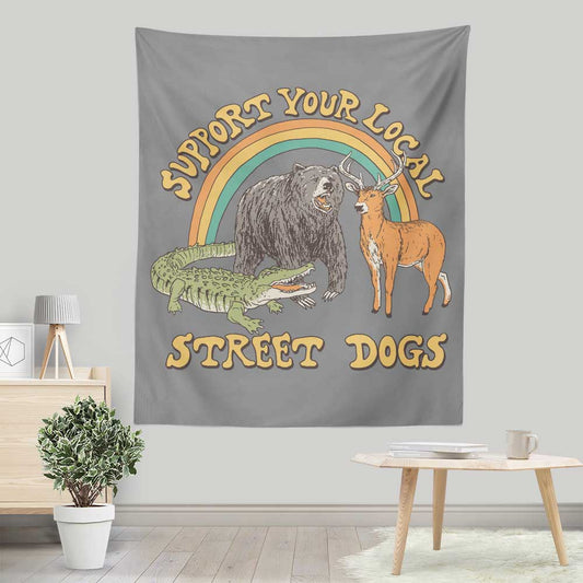 Street Dogs - Wall Tapestry