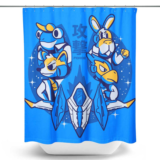 Strike Force - Shower Curtain