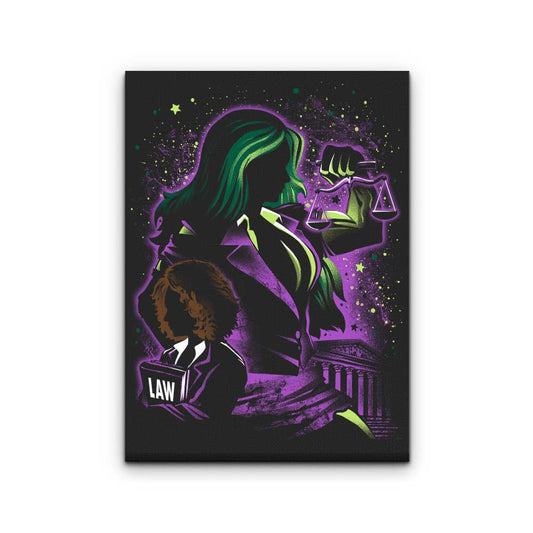 Strong Lawyer - Canvas Print