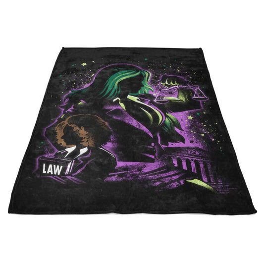 Strong Lawyer - Fleece Blanket