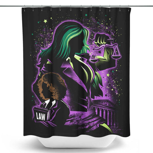 Strong Lawyer - Shower Curtain