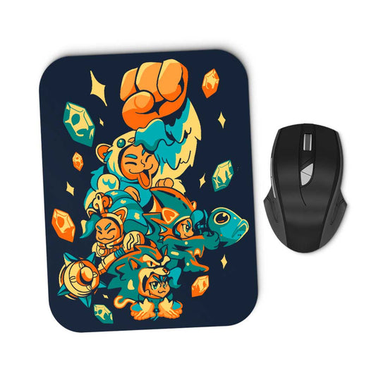 Strongest Cat Fighter - Mousepad