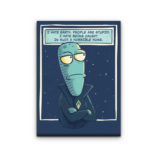 Such a Horrible Home - Canvas Print