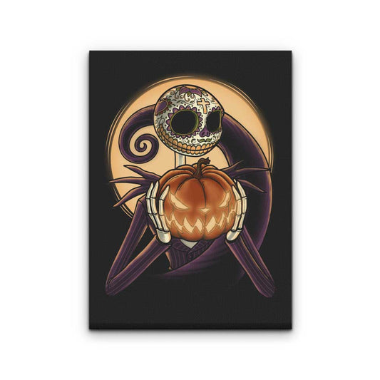 Sugar Skellington - Canvas Print